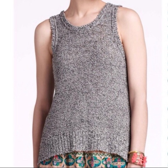 Anthropologie Tops - Anthropologie Sparrow Marled Knit Sweater Tank